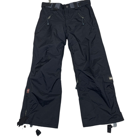 E 408 Girls S Turbine Boardwear From The Toxic State Ski Snowboard Pants Black - Picture 2 of 5